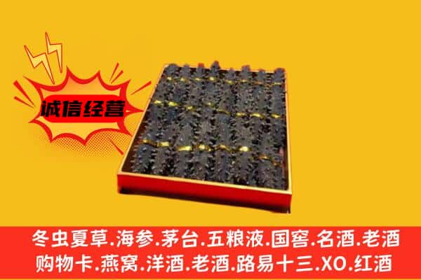 河池市宜州回收海参